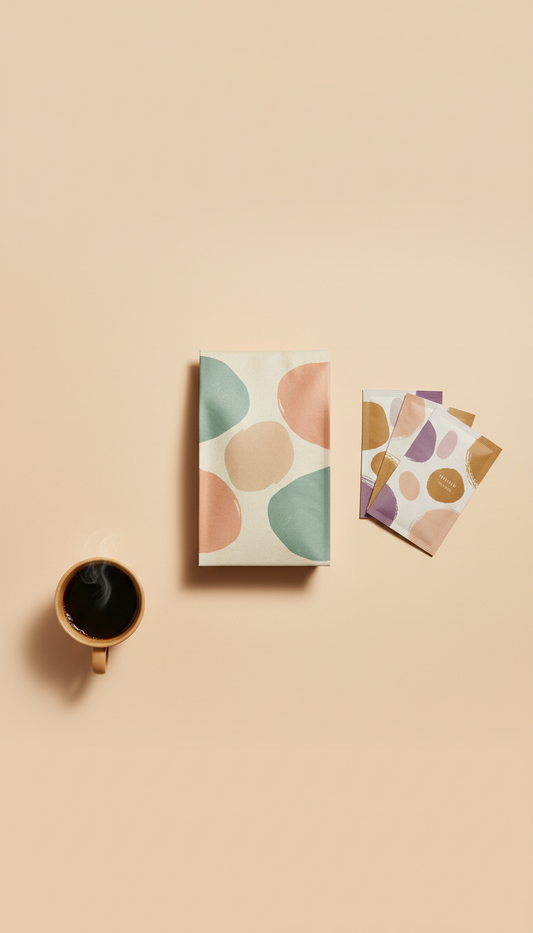 Single-Origin Artisanal Coffee Packet